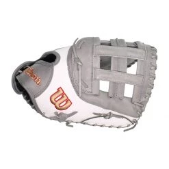 Best Pirce 😍 Wilson A2000 SuperSkin FP1B 12.50" Fastpitch Softball First Base Mitt: WBW100219125 Grey, White 👍 -Deals glovegear Store a8b3 09 20 wilson a2000 superskin fp1b 12 50 fastpitch softball first base mitt wbw100219125 33638 4 l