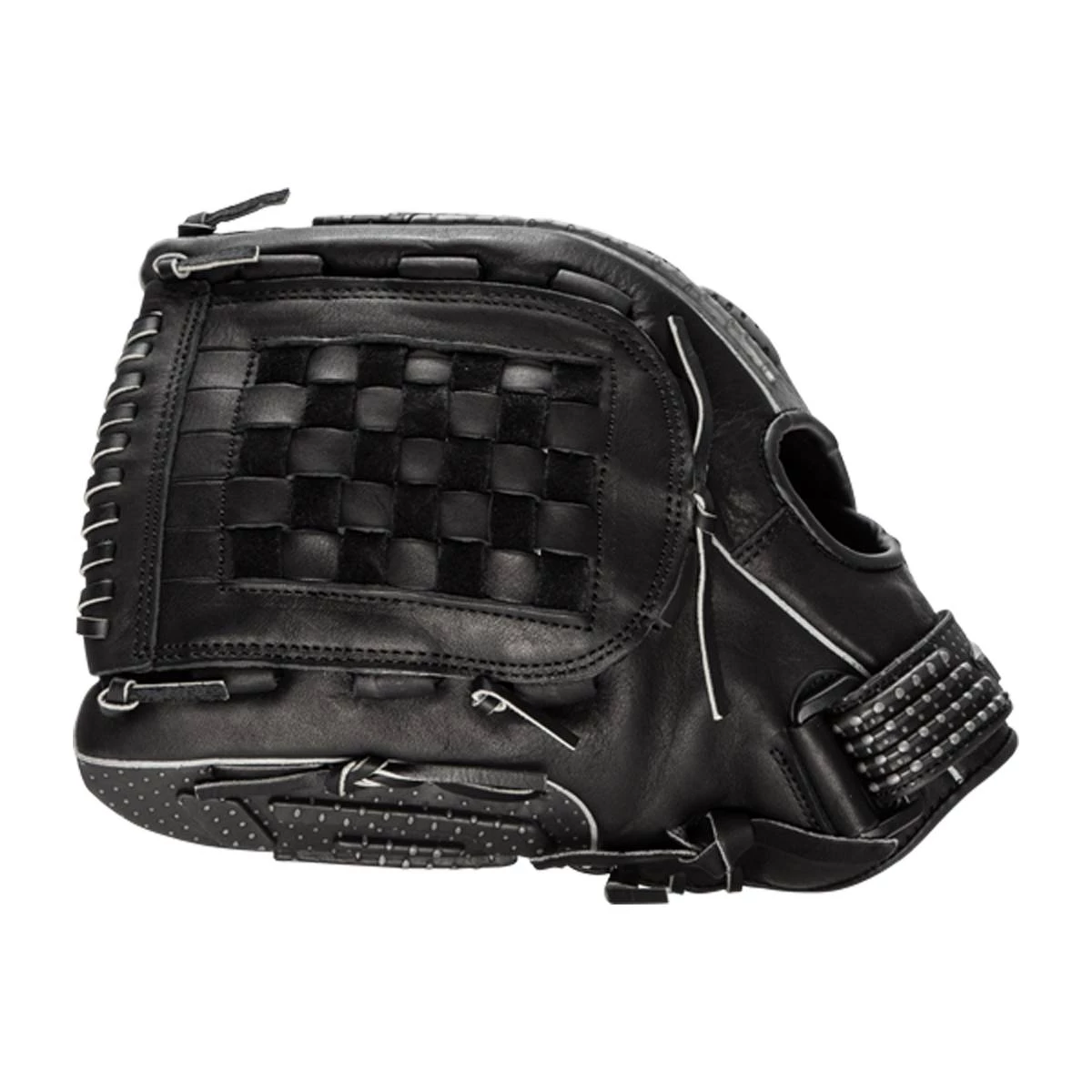 Brand new 🎉 Mizuno Techfire 14" Slow Pitch Softball Glove: GTF1400 Black, Grey 🔥 4 Brand new 🎉 Mizuno Techfire 14" Slow Pitch Softball Glove: GTF1400 Black, Grey 🔥 - Image 4