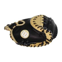Promo ⌛ Wilson A2000 33" Catcher's Mitt: WTA20RB19CM33 Black, Tan 😀 -Deals glovegear Store a971 03 20 wilson a2000 33 catchers mitt wta20rb19cm33 30488 4 l