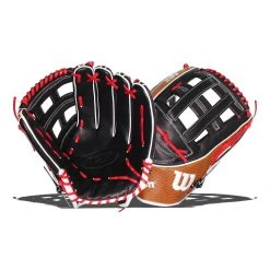 Hot Sale 🤩 Wilson A2K 12.75" SuperSkin Baseball Glove: WBW1000691275 Black, Red, Tan ✨ -Deals glovegear Store a9af 07 20 wilson a2k 12 75 superskin baseball glove wbw1000691275 33325 1 l