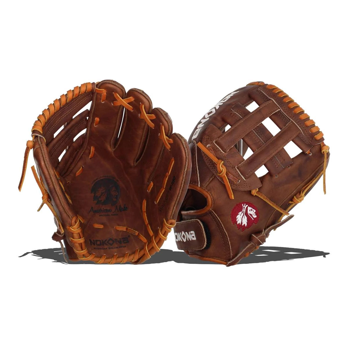 New ⭐ Nokona Walnut 11.5" Fastpitch Softball Glove: W-V1150H Brown ❤️ 7 New ⭐ Nokona Walnut 11.5" Fastpitch Softball Glove: W-V1150H Brown ❤️ - Image 7