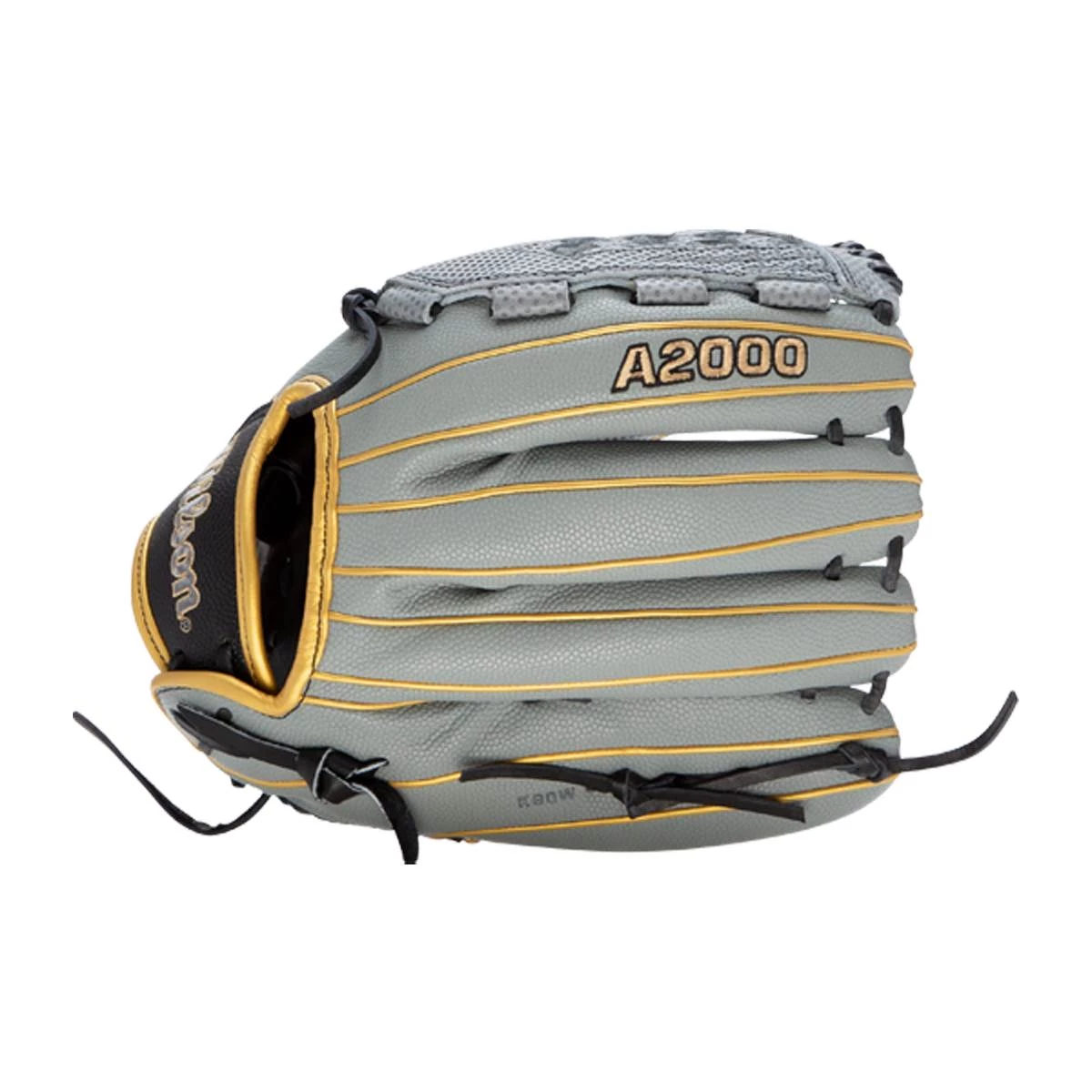 Outlet π Wilson A2000 SuperSkin V125 Spin Control 12.5" Fastpitch Softball Glove: WBW100441125 Black, Gold, Grey β€οΈ 4 Outlet π Wilson A2000 SuperSkin V125 Spin Control 12.5" Fastpitch Softball Glove: WBW100441125 Black, Gold, Grey β€οΈ - Image 4