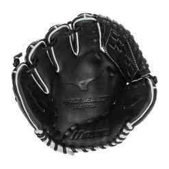 Flash Sale 🔔 Mizuno Pro Select 12" Fastpitch Softball Glove: GPSF1200BK Black, White 🎉 -Deals glovegear Store aba0 11 21 mizuno pro select 12 fastpitch softball glove gpsf1200bk 30757 6 l