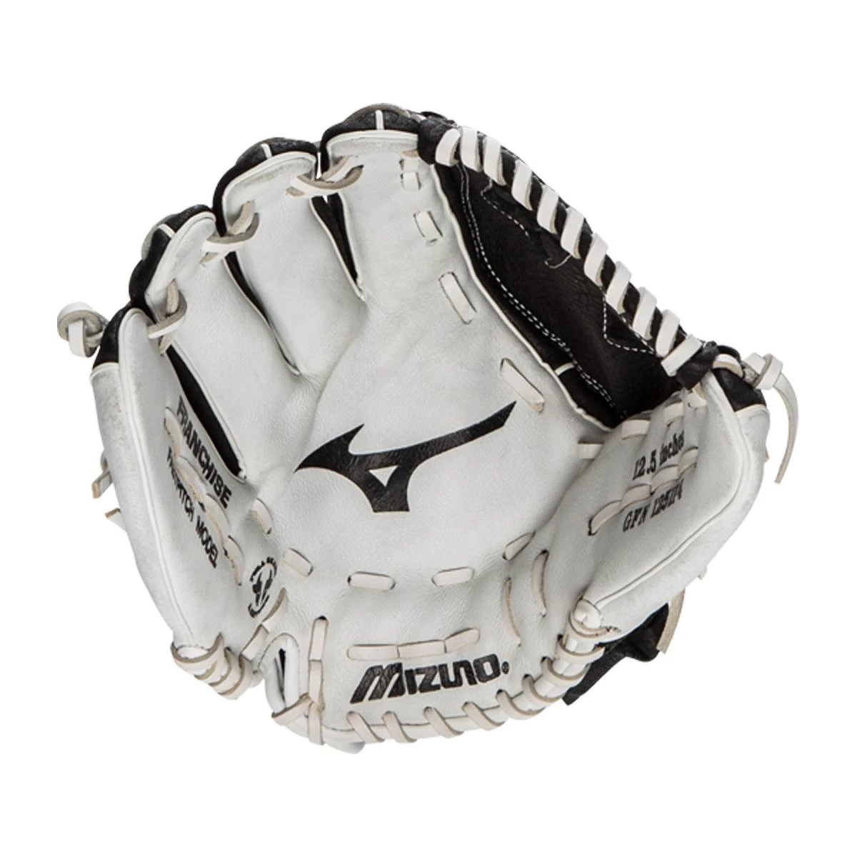 Buy 🤩 Mizuno Franchise 12.5" Fastpitch Softball Glove: GFN1251F4 Black, White 🎉 6 Buy 🤩 Mizuno Franchise 12.5" Fastpitch Softball Glove: GFN1251F4 Black, White 🎉 - Image 6