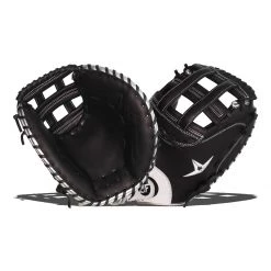 New ๐ฏ All Star AF-Elite Series 33.5" Fastpitch Catcher's Mitt: CMW3001-B Black, White โค๏ธ