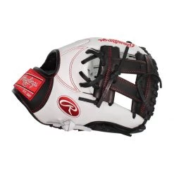 Wholesale 😍 Rawlings HOH Mark of a Pro 11.25" Baseball Glove: SPNP2-7WB Black, White ✔️ -Deals glovegear Store acae 01 20 rawlings hoh mark of a pro 11 25 baseball glove spnp2 7wb 32556 4 l