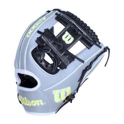 New ⌛ Wilson A2000 SuperSkin 1786 11.5" Baseball Glove: WBW100096115 Black, Grey 😀 -Deals glovegear Store af86 09 20 wilson a2000 superskin 1786 11 5 baseball glove wbw100096115 33604 3 l