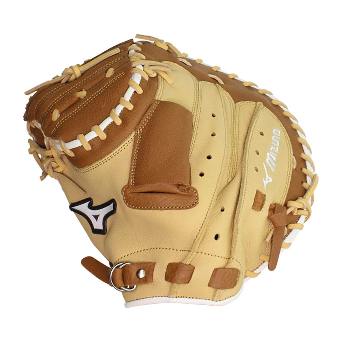 Best Pirce 💯 Mizuno Franchise 33.5" Baseball Catcher's Mitt: GXC90B4 Tan 👏 6 Best Pirce 💯 Mizuno Franchise 33.5" Baseball Catcher's Mitt: GXC90B4 Tan 👏 - Image 6