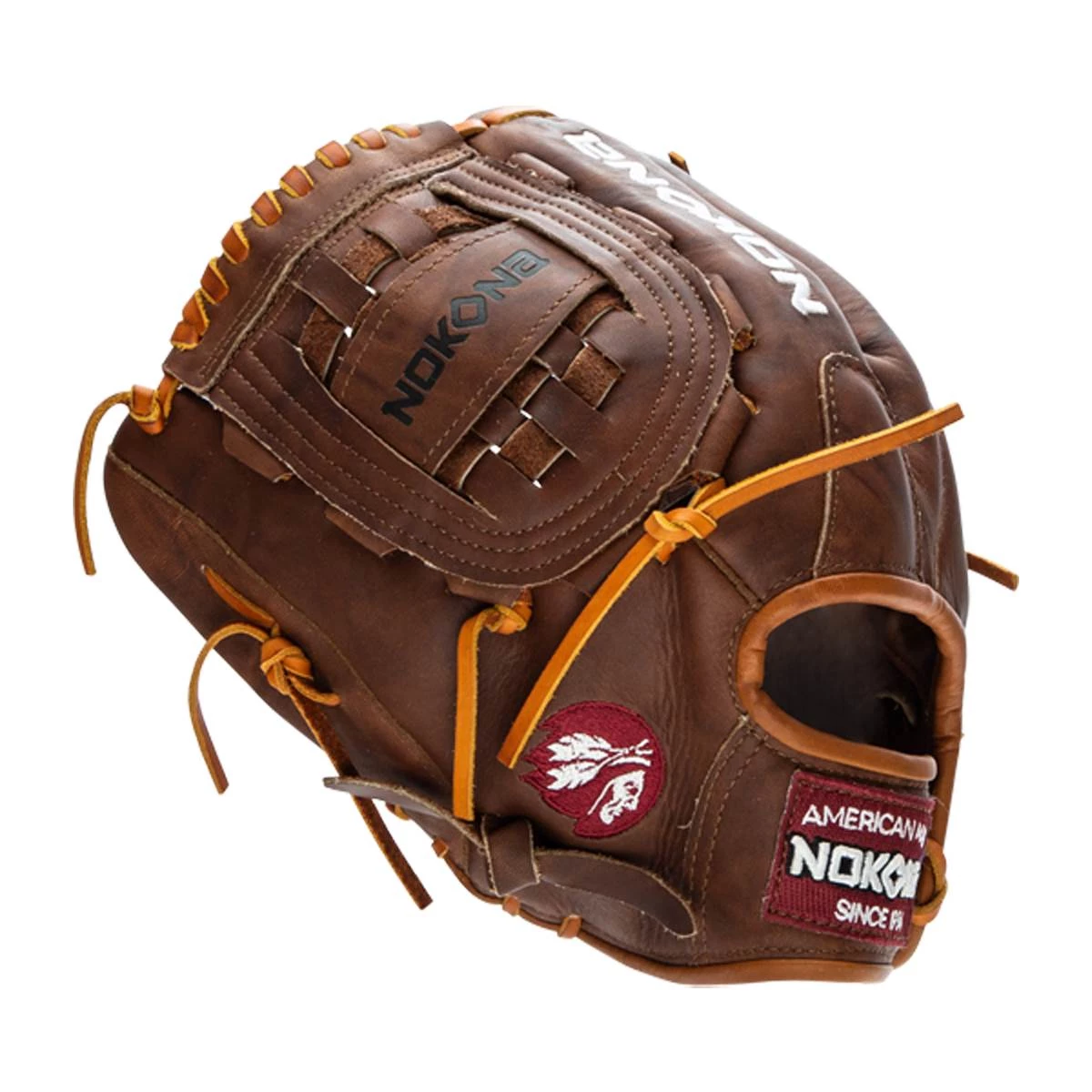 Discount π Nokona Walnut 12" Baseball Glove: W-1200C Brown β¨ 2 Discount π Nokona Walnut 12" Baseball Glove: W-1200C Brown β¨ - Image 2