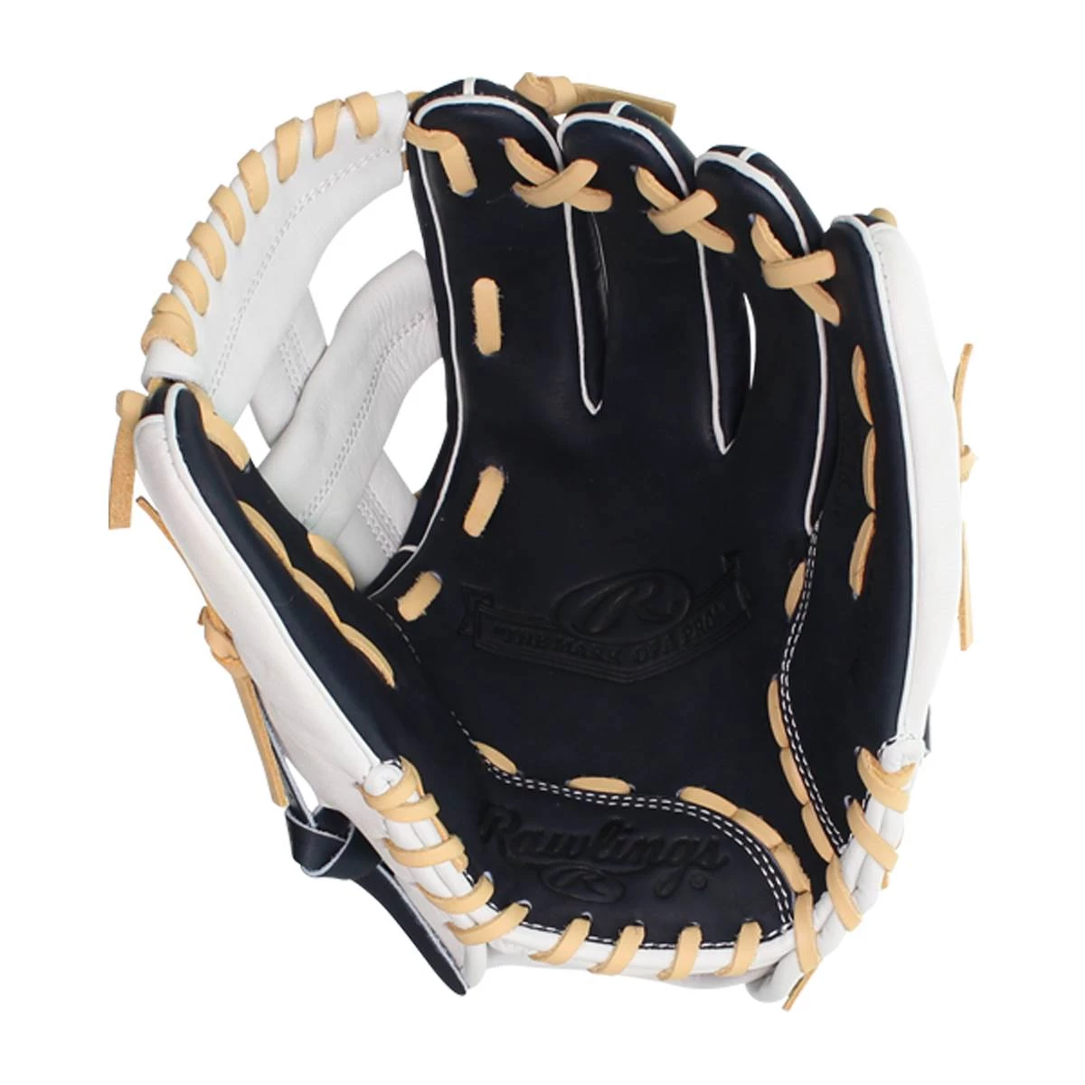 Deals ❤️ Rawlings HOH Mark of a Pro 11" Baseball Glove: SPYPT1-1NW Navy, White, Tan 🌟 1 Deals ❤️ Rawlings HOH Mark of a Pro 11" Baseball Glove: SPYPT1-1NW Navy, White, Tan 🌟