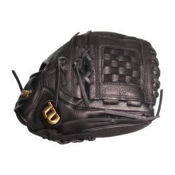 Budget ❤️ Wilson A1000 P12 12" Fastpitch Softball Glove: WBW10018012 Black, Gold 🤩 -Deals glovegear Store b422 03 21 wilson a1000 p12 12 fastpitch softball glove wbw10018012 34279 8 l