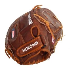 Promo 💯 Nokona Walnut 14" First Base Mitt: W-N80C Brown ✨ -Deals glovegear Store b5f2 02 20 nokona walnut 14 first base mitt w n80c 28928 7 l