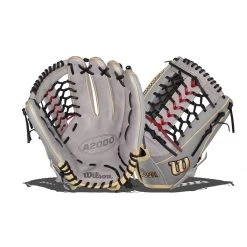 Top 10 ❤️ Wilson A2000 SuperSkin T125 12.5" Fastpitch Softball Glove: WBW100216125 Gold, Grey 🎉 -Deals glovegear Store b86a 08 21 wilson a2000 superskin t125 12 5 fastpitch softball glove wbw100216125 33636 009 l