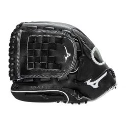 Flash Sale 🔔 Mizuno Pro Select 12" Fastpitch Softball Glove: GPSF1200BK Black, White 🎉 -Deals glovegear Store b95f 11 21 mizuno pro select 12 fastpitch softball glove gpsf1200bk 30757 4 l