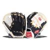 Top 10 ⌛ Rawlings HOH Mark of a Pro 11" Baseball Glove: SPYPT1-2NW Navy, White, Tan ❤️
