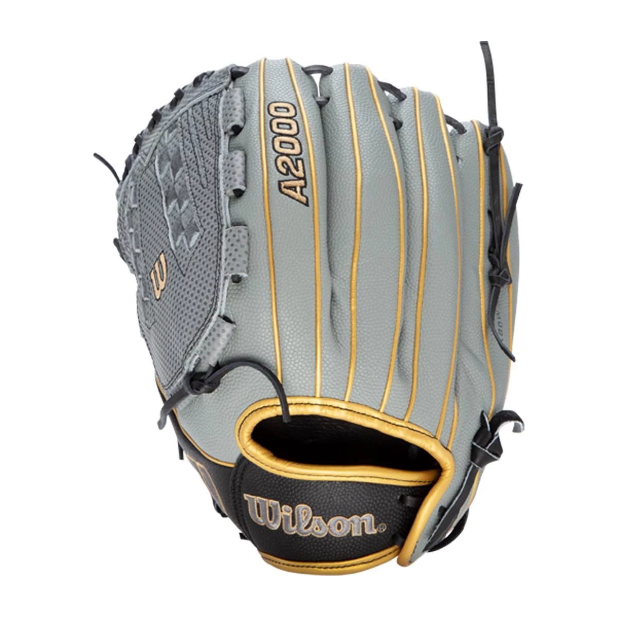 Outlet π Wilson A2000 SuperSkin V125 Spin Control 12.5" Fastpitch Softball Glove: WBW100441125 Black, Gold, Grey β€οΈ 6 Outlet π Wilson A2000 SuperSkin V125 Spin Control 12.5" Fastpitch Softball Glove: WBW100441125 Black, Gold, Grey β€οΈ - Image 6