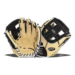 Deals ❤️ Rawlings Pro Preferred 11.5" Baseball Glove: PROS314-13CBW Black, Tan ✨