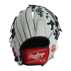 Buy 🛒 Rawlings HOH Mark of a Pro 11.5" Baseball Glove: SP204-2WS White, Red, Navy 🧨 -Deals glovegear Store ba5b 10 20 rawlings hoh mark of a pro 11 5 baseball glove sp204 2ws 33457 7 l