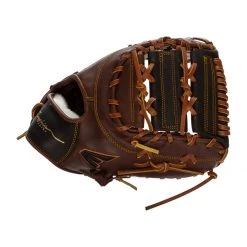 Best Sale ⌛ Easton Flagship 12.75" Baseball First Base Mitt: FS-J70 Black, Brown, Tan ❤️ -Deals glovegear Store bb06 10 21 easton flagship 12 75 baseball first base mitt fs j70 34411 4 l