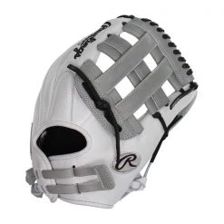 Discount 💯 Rawlings Heart of the Hide 12.75" Fastpitch Softball Glove: PRO1275SB-6WG Grey, White 🔔 -Deals glovegear Store bb64 03 19 31335 2 m