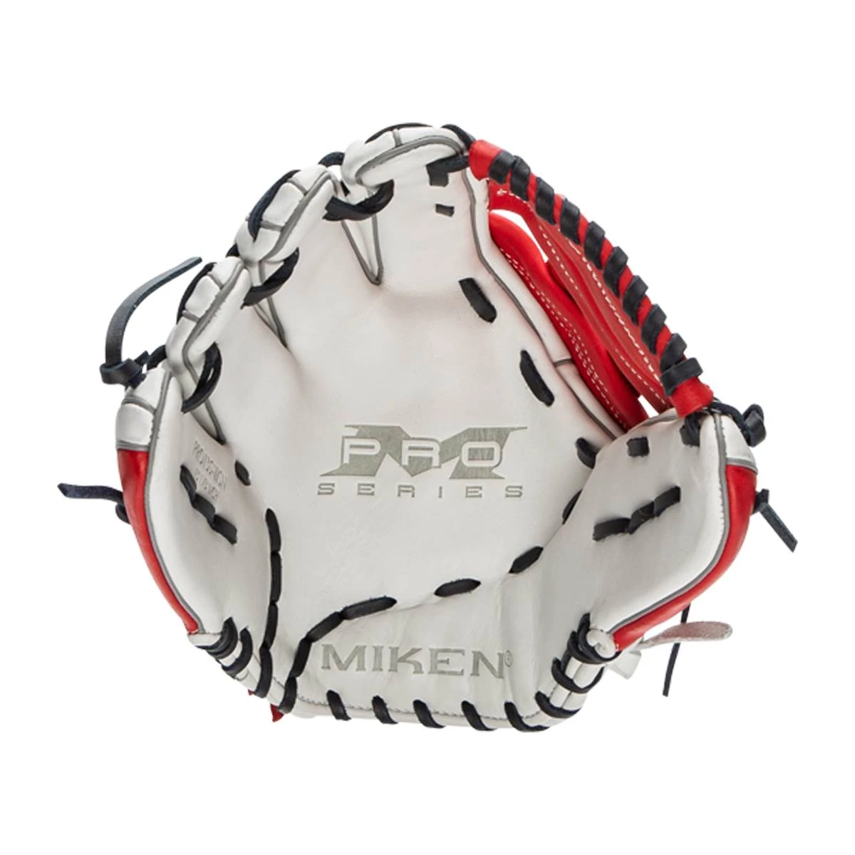 Best deal 👍 Miken Pro Series 13.5" Slow Pitch Softball Glove: PRO135-WSN Blue, Red, White ✔️ 6 Best deal 👍 Miken Pro Series 13.5" Slow Pitch Softball Glove: PRO135-WSN Blue, Red, White ✔️ - Image 6