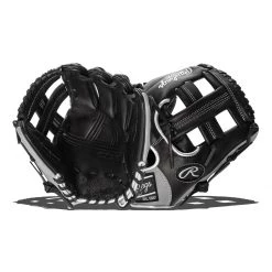 Promo ✨ Rawlings Encore 11.25" Baseball Glove: EC1125-20B Black, Grey, Silver 👏