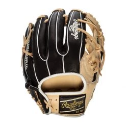 Cheapest ❤️ Rawlings Heart of the Hide R2G 11.5" Baseball Glove: PROR934-2CB Black, Tan 🥰 -Deals glovegear Store bec2 08 21 rawlings heart of the hide r2g 11 5 baseball glove pror934 2cb 34610 7 l