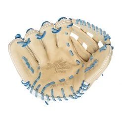 Cheap โ๏ธ Marucci Palmetto Series 12.75" Fastpitch Softball Glove: MFGPLM1275FP Blue, Tan ๐ฏ