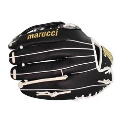 Deals 🌟 Marucci Palmetto Series 12.50" Fastpitch Softball Glove: MFGPL1250FP Black, White 🛒 -Deals glovegear Store bfc9 08 19 31655 4 l