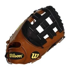Brand new 💯 Wilson A2000 12.5" First Base Mitt: WTA20RB202013 Black, Brown 🤩 -Deals glovegear Store c190 07 19 31804 2 l