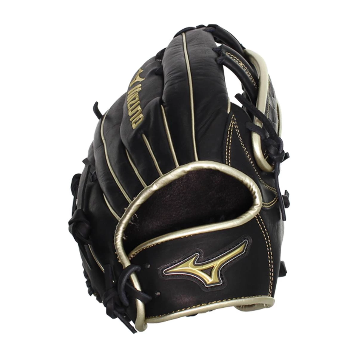 Discount ๐ Mizuno MVP Prime SE 12.5'' Slow Pitch Softball Glove: GMVP1250PSES8 Black/Gold Black, Yellow ๐งจ 13 Discount ๐ Mizuno MVP Prime SE 12.5'' Slow Pitch Softball Glove: GMVP1250PSES8 Black/Gold Black, Yellow ๐งจ - Image 13