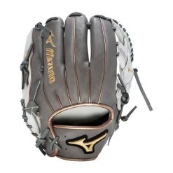 Promo 👍 Mizuno Pro Select 11.75" Fastpitch Softball Glove: GPSF2-1175 Grey, White ❤️ -Deals glovegear Store c4b0 08 21 mizuno pro select 11 75 fastpitch softball glove gpsf2 1175 34546 7 l