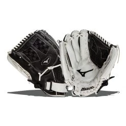 Buy 🤩 Mizuno Franchise 12.5" Fastpitch Softball Glove: GFN1251F4 Black, White 🎉