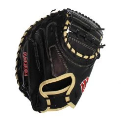 Hot Sale ❤️ Wilson A2000 SuperSkin M1D 33.5" Baseball Catcher's Mitt: WBW100114335 Black 😍 -Deals glovegear Store c7e8 09 20 wilson a2000 superskin m1d 33 5 baseball catchers mitt wbw100114335 33617 6 l
