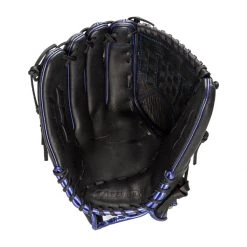 Cheap ✔️ Mizuno MVP Prime SE 14'' Slow Pitch Softball Glove: GMVP1400PSES8 Black/Royal Black, Blue 😍