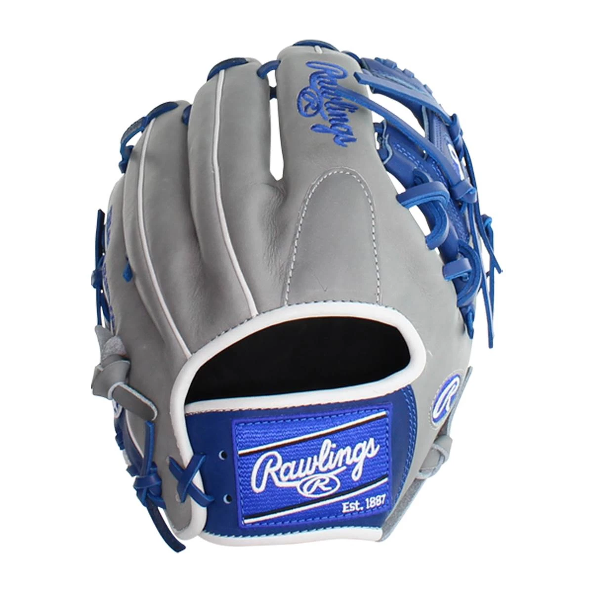 Budget π Rawlings Heart of the Hide 11.5" Baseball Glove: PRO204-2GR Blue, Grey π 7 Budget π Rawlings Heart of the Hide 11.5" Baseball Glove: PRO204-2GR Blue, Grey π - Image 7