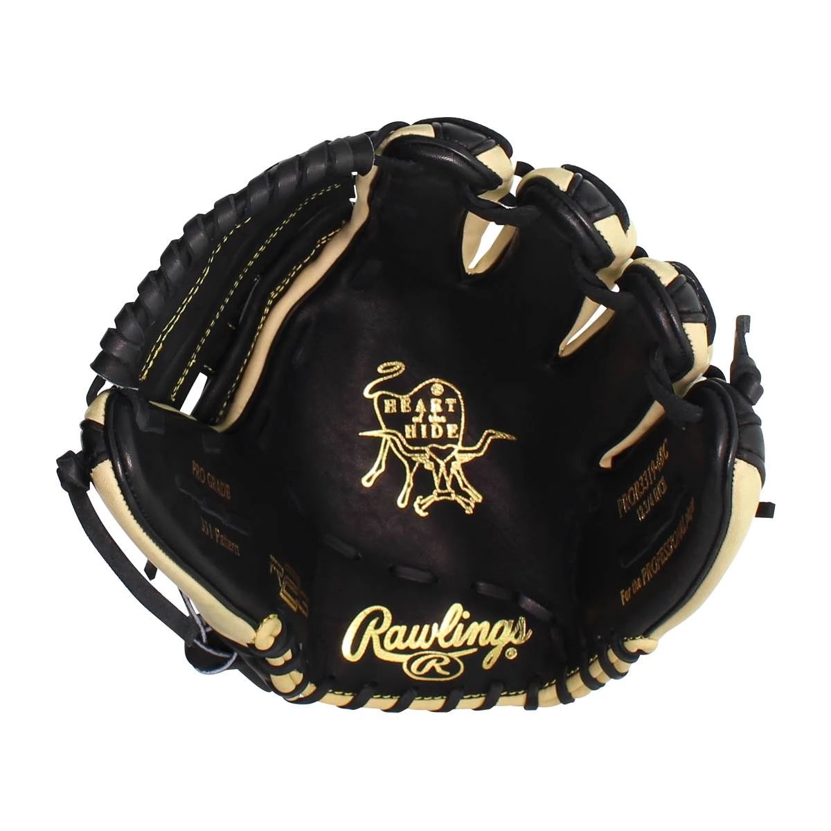 Buy ⭐ Rawlings Heart of the Hide R2G 12.75" Baseball Glove: PROR3319-6BC Black, Tan ✔️ 13 Buy ⭐ Rawlings Heart of the Hide R2G 12.75" Baseball Glove: PROR3319-6BC Black, Tan ✔️ - Image 13