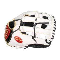 Brand new ❤️ Rawlings Encore 12.25" Baseball Glove: EC1225-6BW White 🧨 -Deals glovegear Store cc38 03 20 rawlings encore 12 25 baseball glove ec1225 6bw 31909 4 l