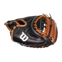 Best deal ❤️ Wilson A2K 33.5" Baseball Catcher's Mitt: WBW100071335 Black, Brown, Tan 🎁 -Deals glovegear Store cc5b 07 20 wilson a2k 33 5 baseball catchers mitt wbw100071335 33327 4 l