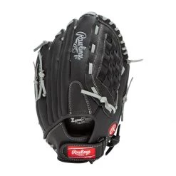 Cheapest 🥰 Rawlings RSB 14" Slow Pitch Softball Glove: RSB140GB Black, Grey 🎁 -Deals glovegear Store cc60 09 21 rawlings rsb 14 slow pitch softball glove rsb140gb 34635 7 l