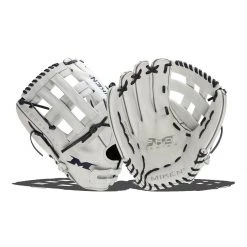 Outlet 🌟 Miken Pro Series 14" Slow Pitch Softball Glove: PRO140-WN White ✔️