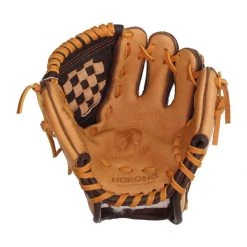 Flash Sale 🔥 Nokona Alpha Select 9" Youth Baseball Glove: S-50 Brown 🛒 -Deals glovegear Store cd3b 02 20 nokona alpha select series s 50 youth 23206 2 l