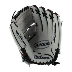 Best Sale 🎉 Wilson A2000 SuperSkin 12.25" Monica Abbott Fastpitch Softball Glove: WTA20RF19MA14GM Black, Red, White 💯 -Deals glovegear Store d039 07 18 30509 1 m