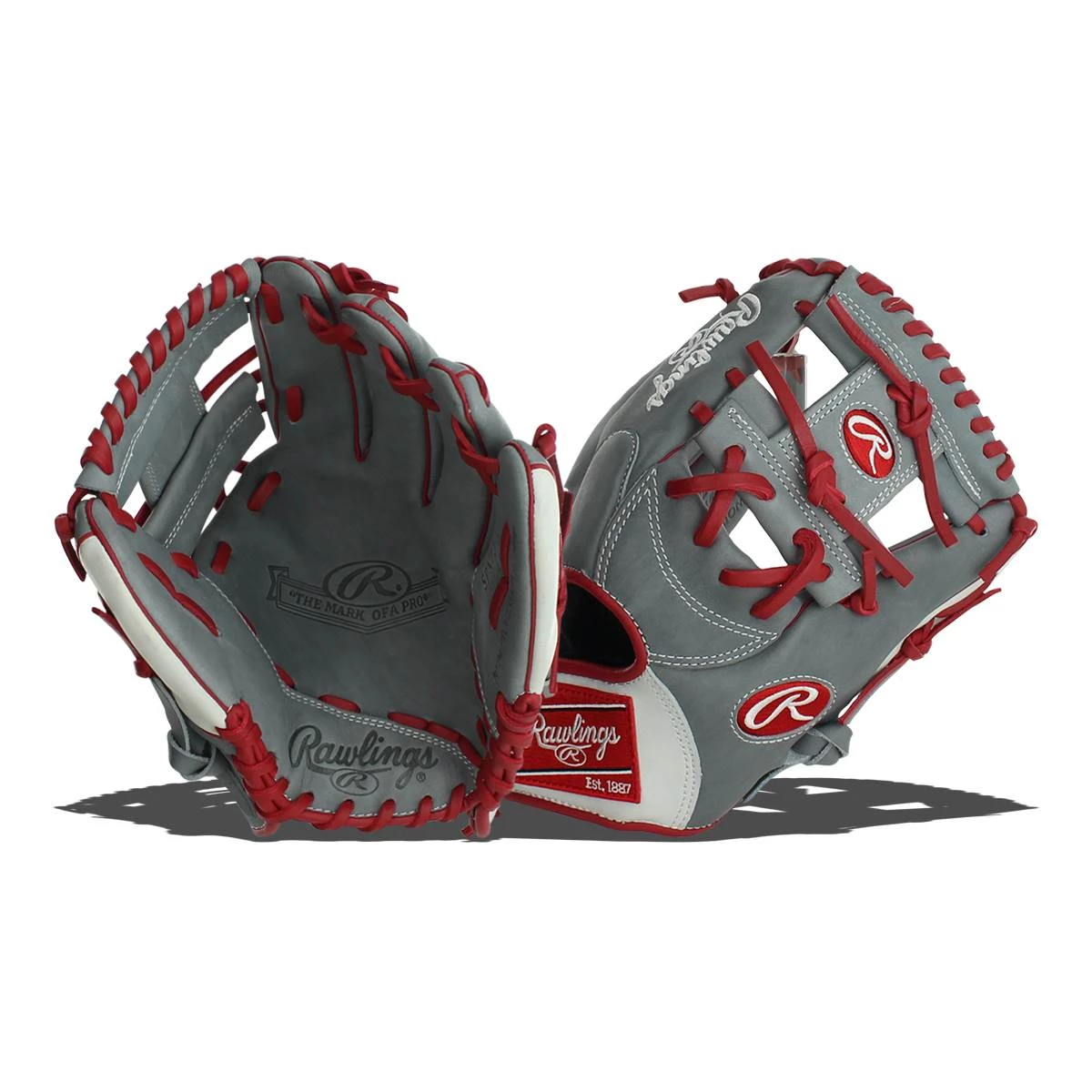 Coupon π€© Rawlings HOH Mark of a Pro 11.25" Baseball Glove: SPNP2-2GW Grey, Red β¨ 1 Coupon π€© Rawlings HOH Mark of a Pro 11.25" Baseball Glove: SPNP2-2GW Grey, Red β¨