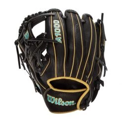 Best Sale 🛒 Wilson A1000 DP15 11.5" Baseball Glove: WBW100132115 Black, Tan, Blue ❤️ -Deals glovegear Store d2fe 11 21 wilson a1000 dp15 11 5 baseball glove wbw100132115 34270 1 l