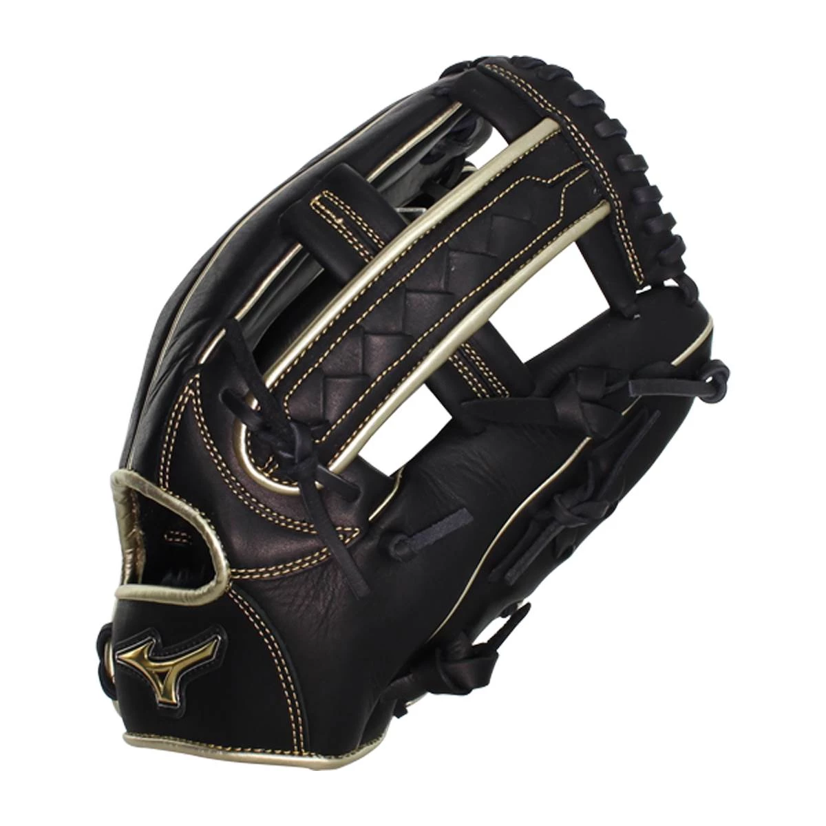 Discount ๐ Mizuno MVP Prime SE 12.5'' Slow Pitch Softball Glove: GMVP1250PSES8 Black/Gold Black, Yellow ๐งจ 9 Discount ๐ Mizuno MVP Prime SE 12.5'' Slow Pitch Softball Glove: GMVP1250PSES8 Black/Gold Black, Yellow ๐งจ - Image 9