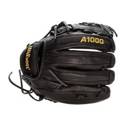 Budget ❤️ Wilson A1000 P12 12" Fastpitch Softball Glove: WBW10018012 Black, Gold 🤩 -Deals glovegear Store d35a 11 21 wilson a1000 p12 12 fastpitch softball glove wbw10018012 34279 19 l