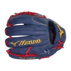 Flash Sale 👏 Mizuno Pro 12" Mike Soroka Baseball Glove: GMP2MS-100DT4 Navy, Red ⭐ -Deals glovegear Store d4a4 10 20 mizuno pro 12 mike soroka baseball glove gmp2ms 100dt4 33690 5 l
