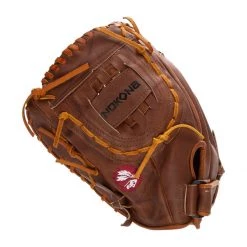 Promo 💯 Nokona Walnut 14" First Base Mitt: W-N80C Brown ✨ -Deals glovegear Store d50c 11 21 nokona walnut 14 first base mitt w n80c 28928 10 l