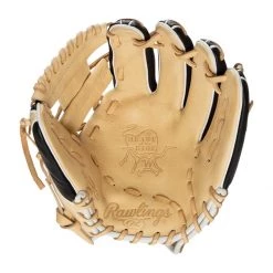 Cheapest ❤️ Rawlings Heart of the Hide R2G 11.5" Baseball Glove: PROR934-2CB Black, Tan 🥰